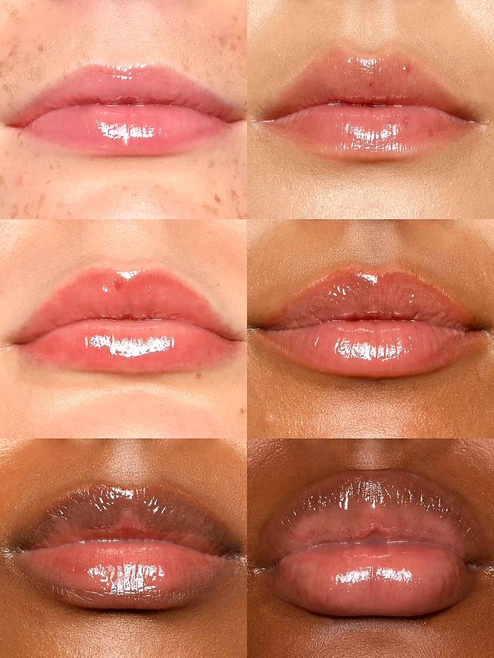 REFY Lip Gloss - Blush (Light, neutral pink) + Bonus Premium Korean Hydrating Sheet Masque - Image 3