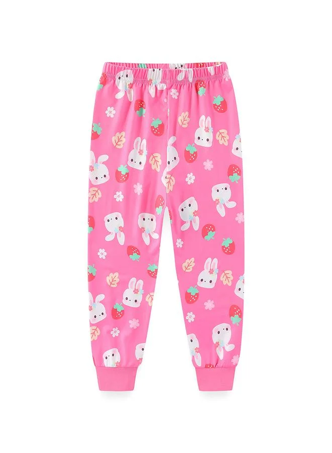 babyqlo Sweet Bunny and Berry Fun Pajama Set