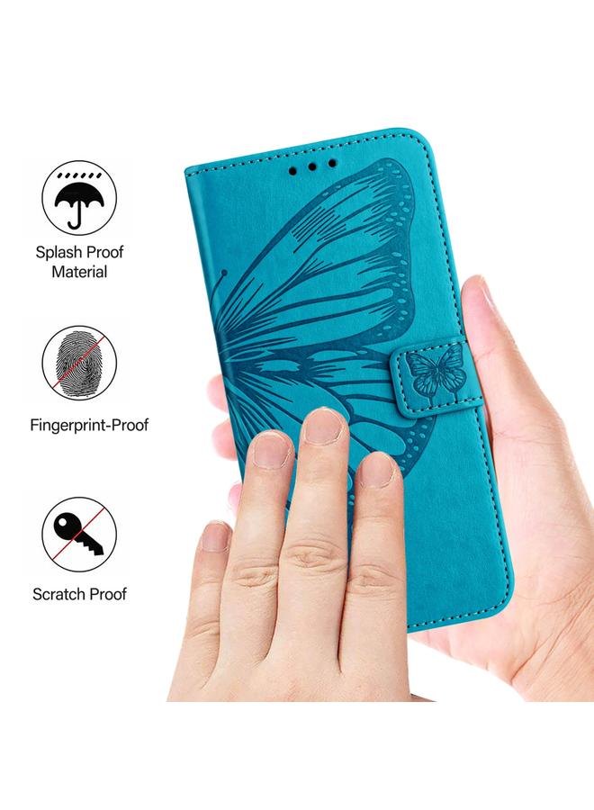 S-TOP Case For Samsung Galaxy A41 EU Embossed Butterfly Leather Phone Case - Image 4