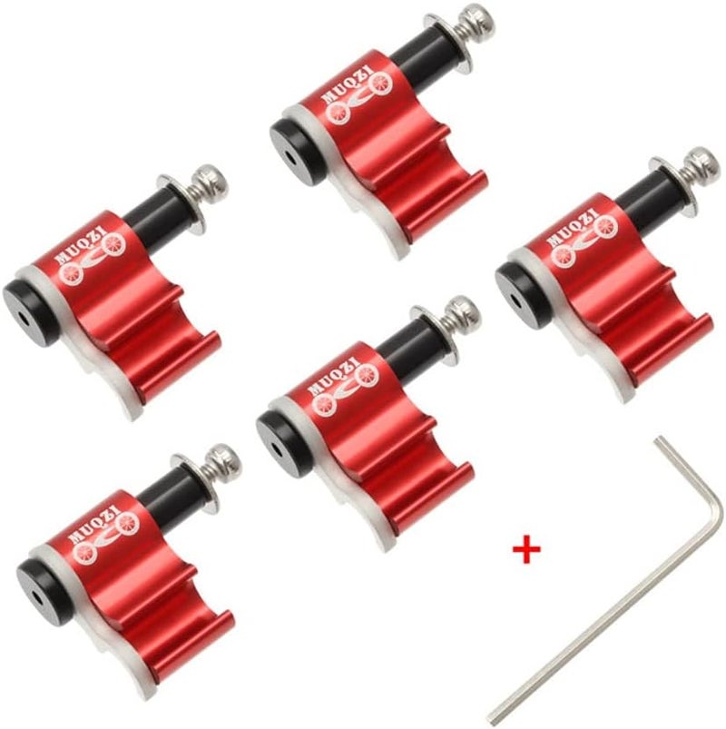 woobles 5pcs/set Mountain Bike Aluminum Alloy Fuel Line Tube Conversion Fixed Seat Frame over Wire Guide Plate Accessories - Image 1