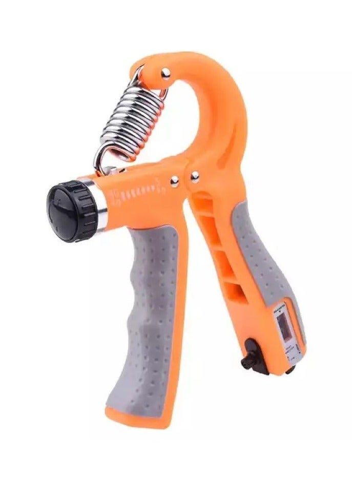 ALLKING Adjustable Hand Grip Strengthener, Hand Gripper with Counter for Men & Women for Gym Workout Hand Exercise Equipment for Forearm Exercise, Finger Exercise Power Gripper - Multicolor- 60kg  - Image 2
