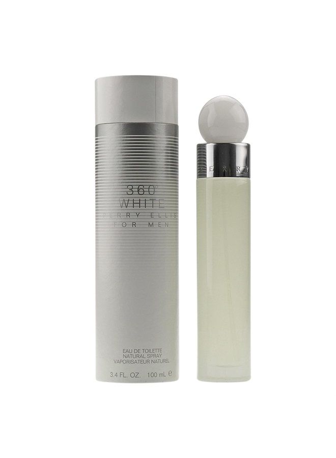 PERRY ELLIS 360 White By Perry Ellis for Men 3.4 Oz Eau De Toilette Spray, 3.4 Oz - Image 3