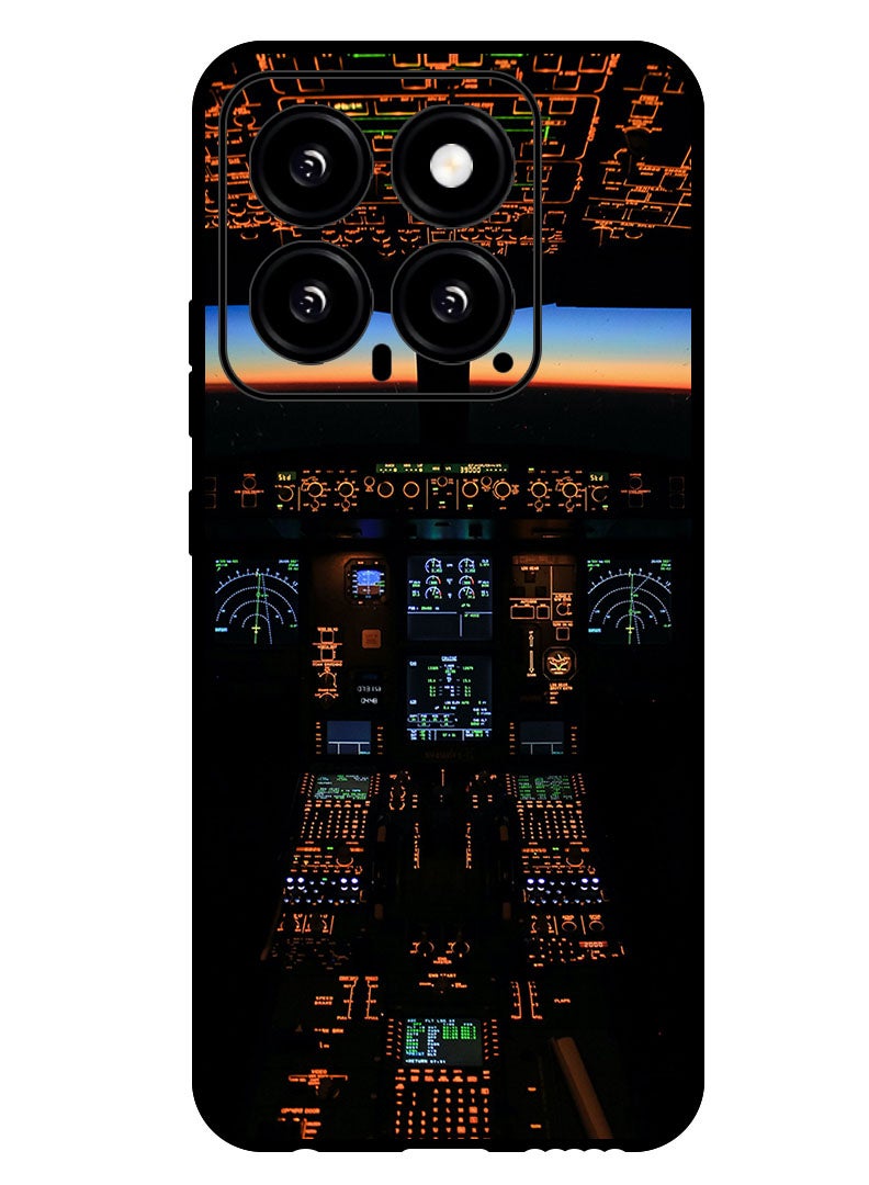 Theodor Protective Case Anti Scratch Shock Proof Bumper Cover For Xiaomi 14 cockpit_panel_display - Image 1