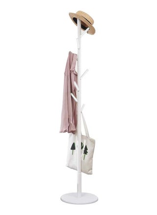 Wooden Coat Rack Free Standing Coat Hat Tree Coat Hanger Holder Stand with Round Base for Clothes Scarves Handbags Umbrella (white) - pzsku/ZFBB0C85661E49C4558D0Z/45/_/1680231406/9083a55e-a9b5-4f5a-bdd5-e8351ad4a269