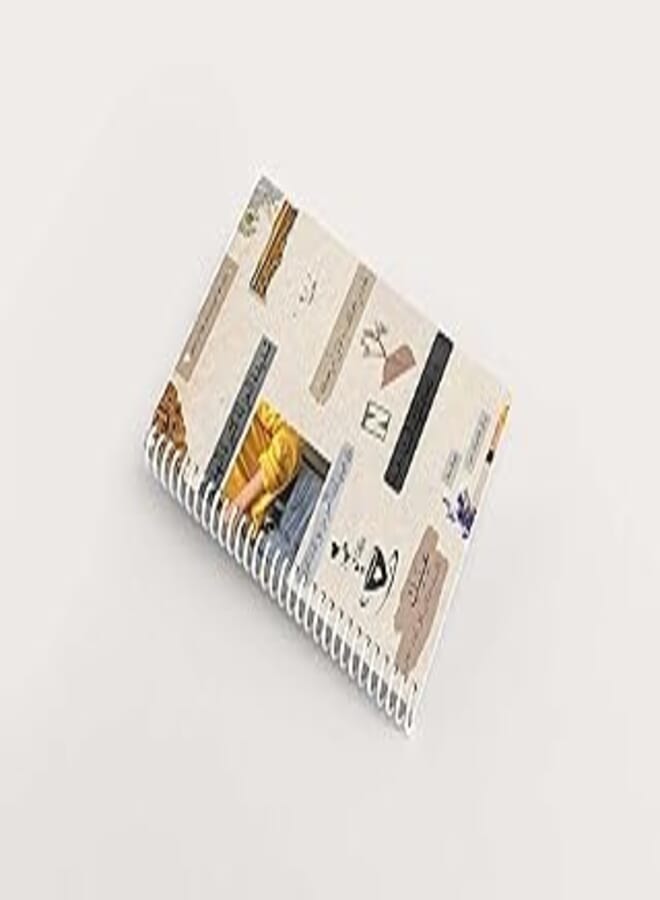 100pages 15x20cm notebook design