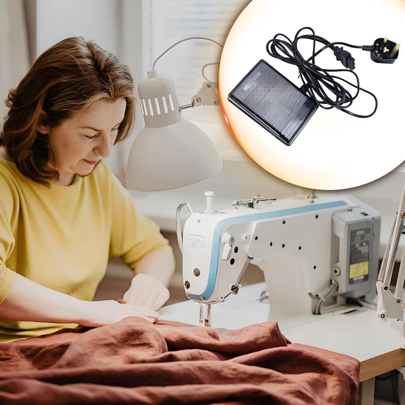 Flylin Sewing Foot Controller Pedal, Replacement Foot Pedal and Power Cord Sewing Machine with Power Cord UK Plug 220V for Singer - Image 4