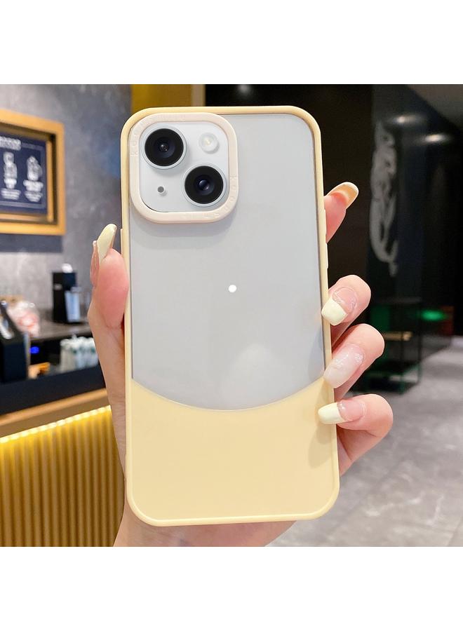 S-TOP Case For iPhone 15 Dual Color Stitching PC Hybrid TPU Phone Protective Case - Image 1