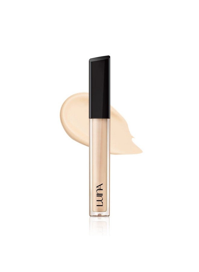 AK AEKYUNG Aekyung Luna Longlasting Tip Concealer, Full Coverage Korean Makeup, Liquid Concealer For Under Eye Dark Circles Coverfit, 01 Vanilla, 0.26 Fl Oz - Image 1