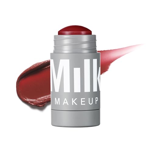 Milk Makeup Lip + Cheek Stick – Multi-Use Cream Blush + Lip Color with Mango Butter, Avocado Oil + Apricot Oil – Hydrating, Buildable, Long-Lasting, Vegan Formula – Muse, 0.21 oz - Image 1
