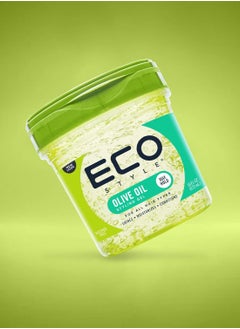 ECO Eco Style Olive Oil Styling Gel Green 473ml  - Image 4