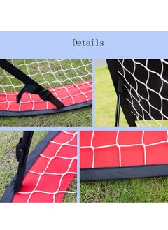 MIXDE 2 in 1 Soocer Goal for Kids Pop Up Kids Soccer Net Soccer Target with Carry Bag Perfect for Backyard Indoor Outdoor Sports and Practice  - Image 3