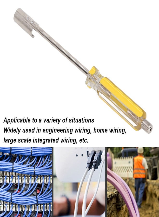 Focket BNC Connector Tool, 8.7 Inch Screwdriver Puller, F Head Remover with Ergonomic Handle, BNC Extraction Tool - Image 2