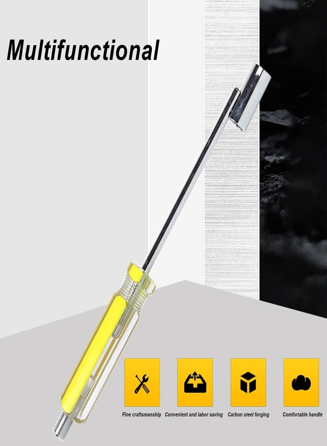 Focket BNC Connector Tool, 8.7 Inch Screwdriver Puller, F Head Remover with Ergonomic Handle, BNC Extraction Tool - Image 3