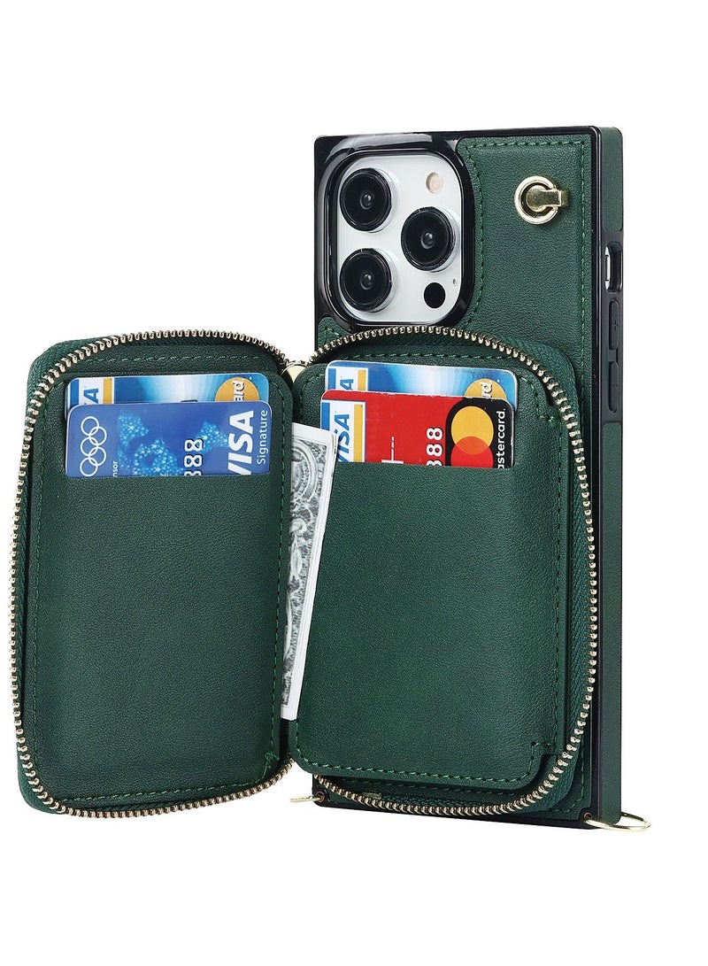 Suteni Back Cover Leather Card Slots Phone Case for iPhone - Image 2