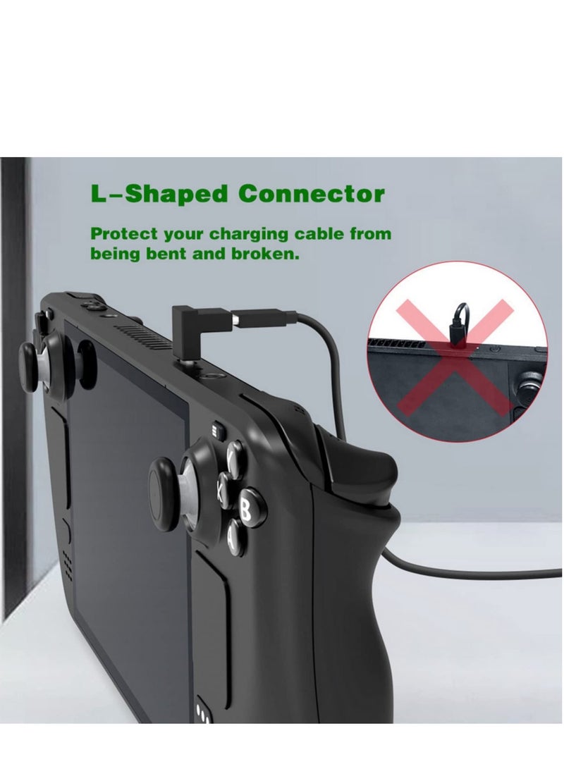 For Steam Deck Protection Set Touchpad Trackpad Sticker Silicone Rocker Cap L-shaped Connector Back Button Sticker - Image 4