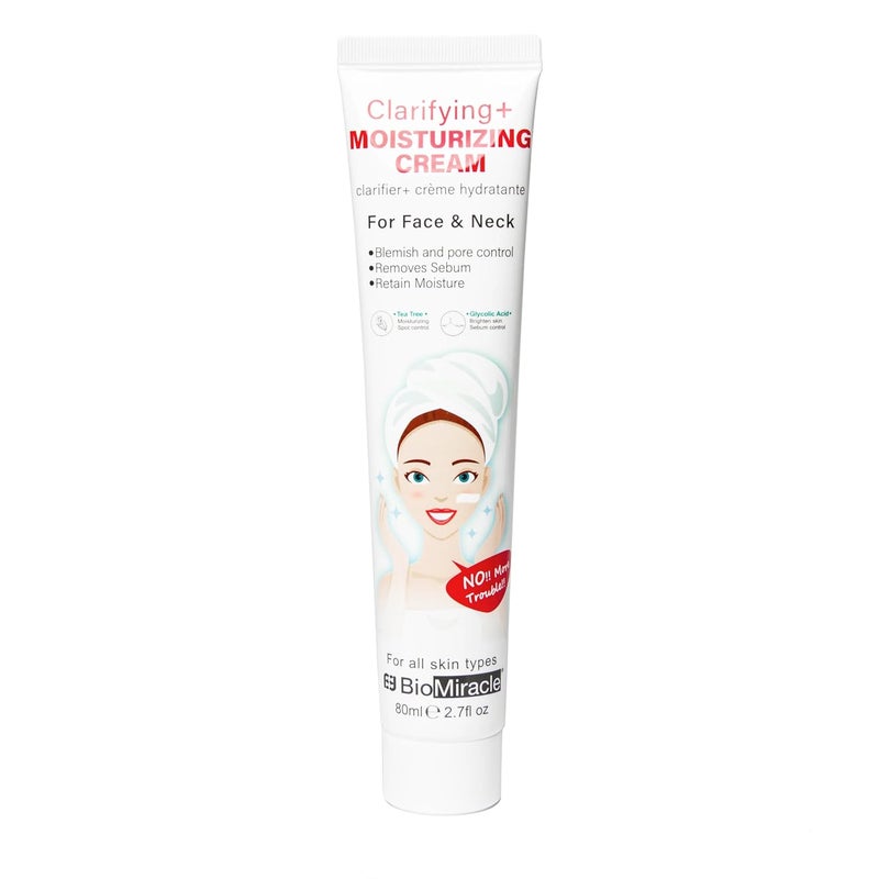 BioMiracle BioMiracle Clarifying and Moisturizing Face and Neck Cream pH Balance  27 fl oz 