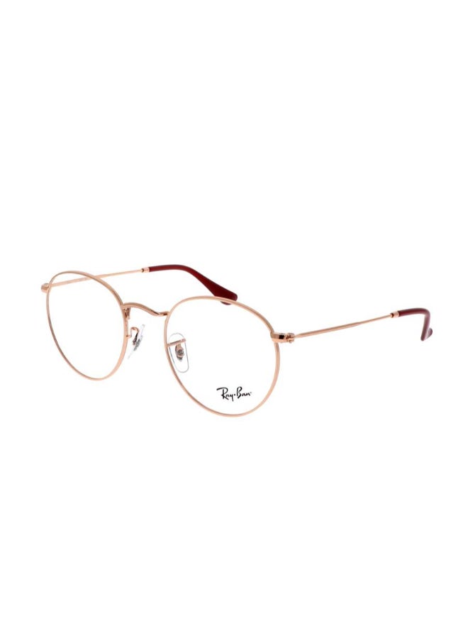 Ray-Ban Men Round Shape Plastic Eyeglass Frames 3094 - Lens Size: 50 Mm - Rose Gold - Image 1