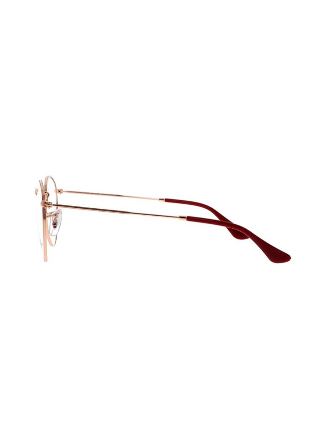 Ray-Ban Men Round Shape Plastic Eyeglass Frames 3094 - Lens Size: 50 Mm - Rose Gold - Image 3