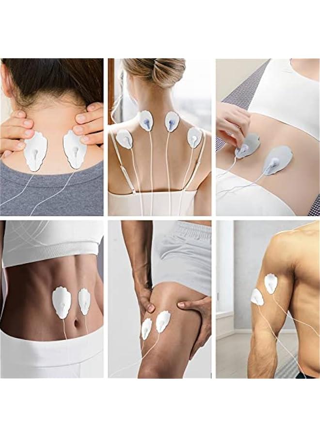 Arabest TENS Unit Electrode Pads Replacement Muscle Stimulator Compatible with Belifu 22PCS Pad  - Image 5