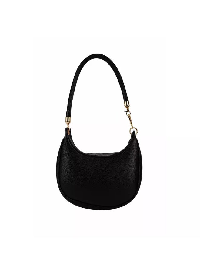 Initium Half Moon - Black leather - Image 1