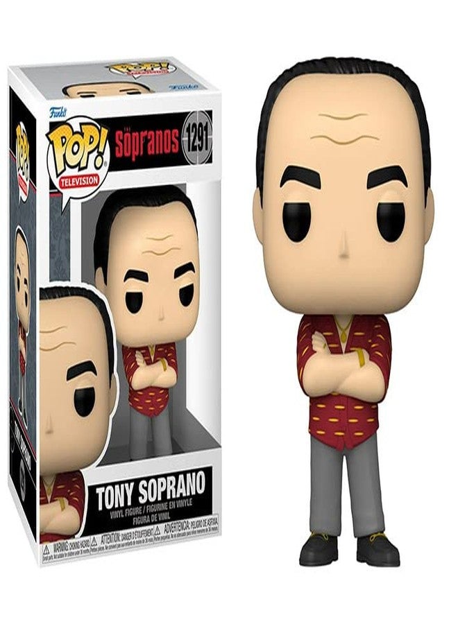 Funko POP The Sopranos - Tony Soprano Vinyl Figure (Bundled with Compatible Box Protector Case), Multicolored, 3.75 inches - Image 2