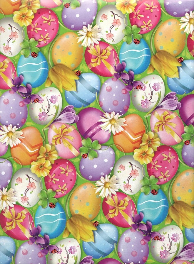 arkamii Premium Wrapping Paper Set of 4 Sheets Size 34 x 25 Inch for Easter Kids Gift Wrap - Image 2