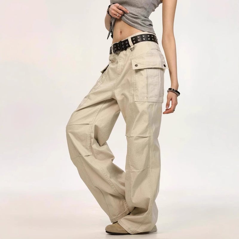 Unisex Classic Denim Jeans Loose Fit Daily Outdoor Wear - Image 3