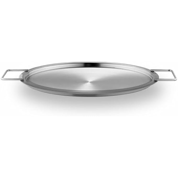 BS Eva Solo 28 Cm Stainless Steel Lid  Durable Pot  Pan Cover With Dual Handles HeatResistant Dishwasher Safe Fits Large Cookware Scandinavian Design - Image 3