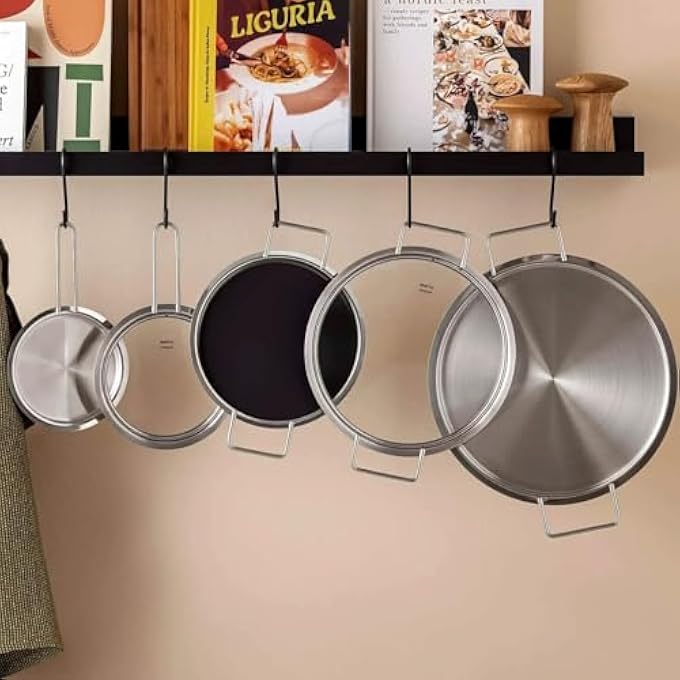 BS Eva Solo 28 Cm Stainless Steel Lid  Durable Pot  Pan Cover With Dual Handles HeatResistant Dishwasher Safe Fits Large Cookware Scandinavian Design - Image 4