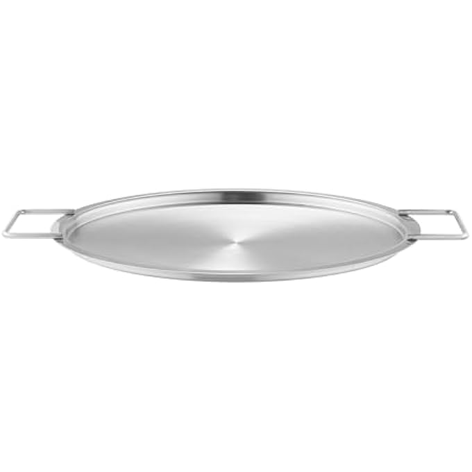 BS Eva Solo 28 Cm Stainless Steel Lid  Durable Pot  Pan Cover With Dual Handles HeatResistant Dishwasher Safe Fits Large Cookware Scandinavian Design - Image 1