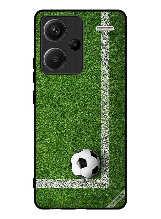 Covernex Protective Case Cover For Xiaomi Redmi Note 13 Pro Plus Soccer Ball in Corner - Image 1