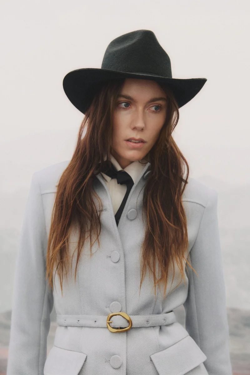 H&M Belted twill jacket