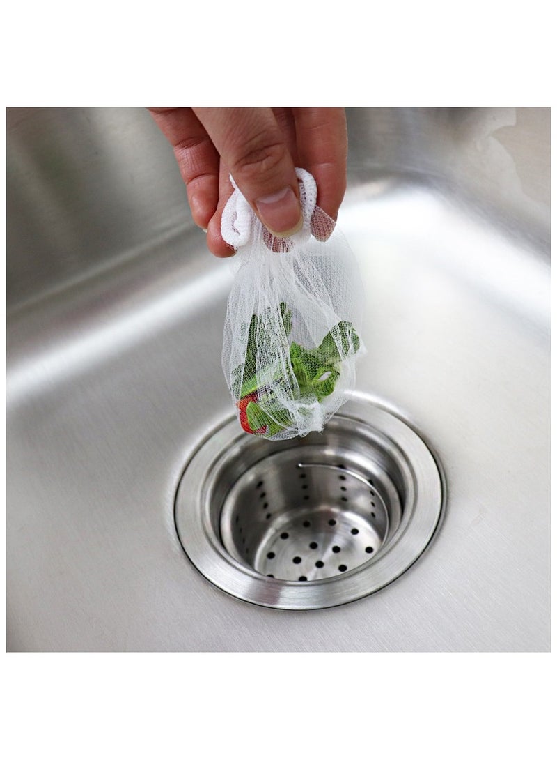 100-Piece Disposable Mesh Sink Strainer Bags - Image 2