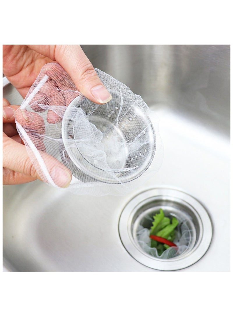 100-Piece Disposable Mesh Sink Strainer Bags - Image 4