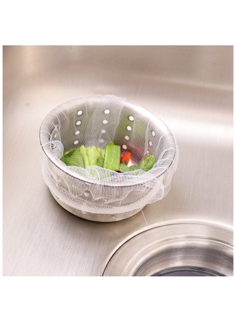 100-Piece Disposable Mesh Sink Strainer Bags - Image 5