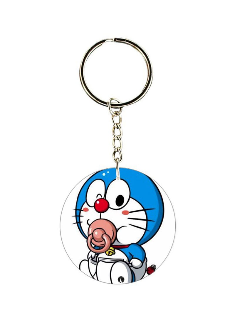 RKN Doraemon Printed Double Sided Keychain