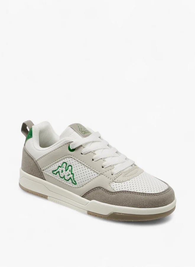 Kappa Boys' Panelled Lace-Up Sneakers