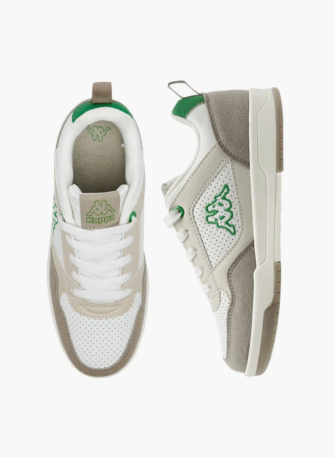 Kappa Boys' Panelled Lace-Up Sneakers