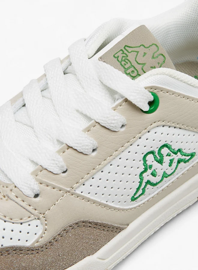 Kappa Boys' Panelled Lace-Up Sneakers