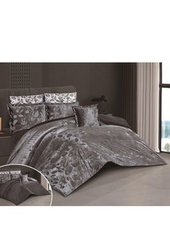 Red Rose Winter King Double Bedspread Made of Soft Velvet, Plain Double-Sided Pattern, Size 240*260cm  - Image 1