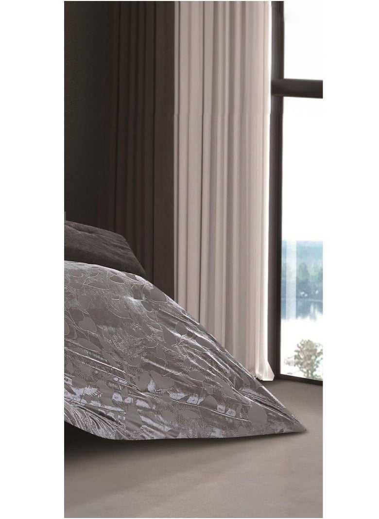 Red Rose - Winter King Double Bedspread Made of Soft Velvet, Plain Double-Sided Pattern, Size 240*260cm - Image 1