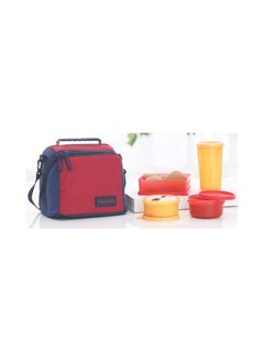 Tupperware Premier Lunch Including Bag With 2 Bowls 1Tumbler And One Square Box 