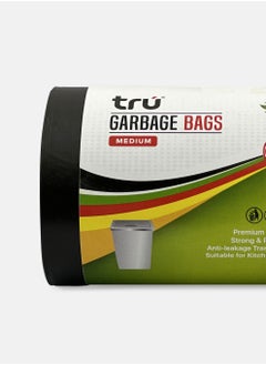 Tru Garbage Bags Compact Roll Black 60x90cm 30Gallon (20pc x 3Rolls) 60bags  - Image 3
