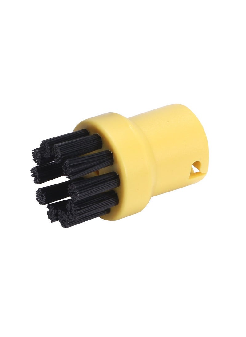 Generic - Meixin Kaichi Steam Engine Accessories Small Round Brush Small Copper Brush Suitable for Karcher Kach Cleaner SC Series Yellow - Image 1