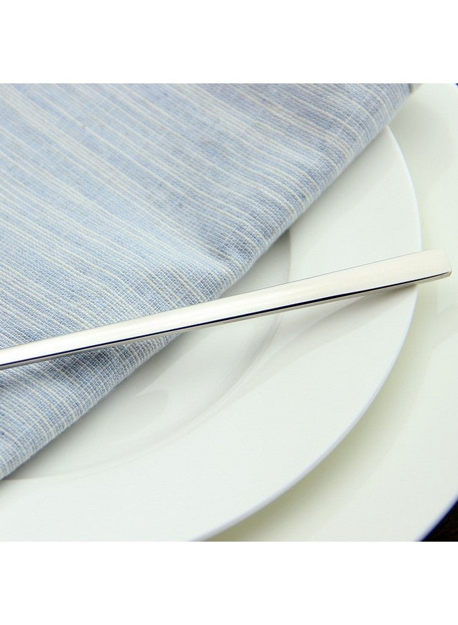 AOOSY AOOSY Long Handle Spoon, Coffee Stirrers, 9-inch Ice Tea Spoon,Premium 18/10 Stainless Steel Iced Teaspoon for Mothers Milks Tea Mixing Cocktail Stirring Coffee Milkshake Cold Drink, Set of 6  - Image 4