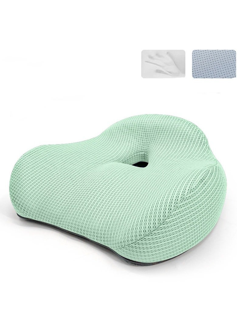 EBMINI Memory Cotton Anti Slip Dirt Resistant Banana Cushion Waist Protection Chair 