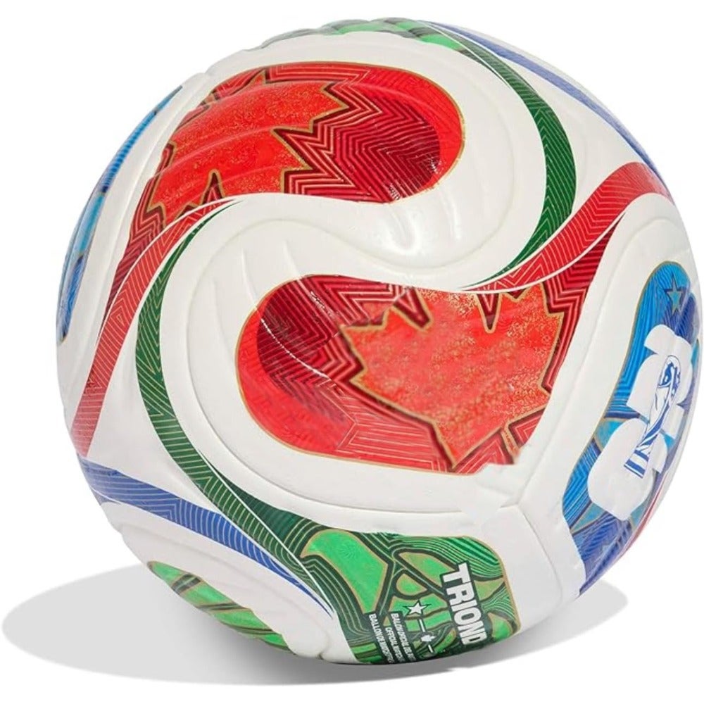 Football, Soccer ball, Thermal Bonded WithoutAir Size 5 Thermally bonded seamless, outdoor use, synthetic leather, white/black, durable and water-resistant