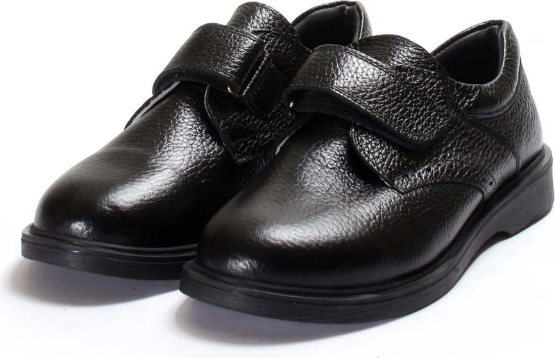 فاست ستيب Unisex Genuine Leather Laceless Comfortable Casual Daily Children's School Shoes 837XCA999
