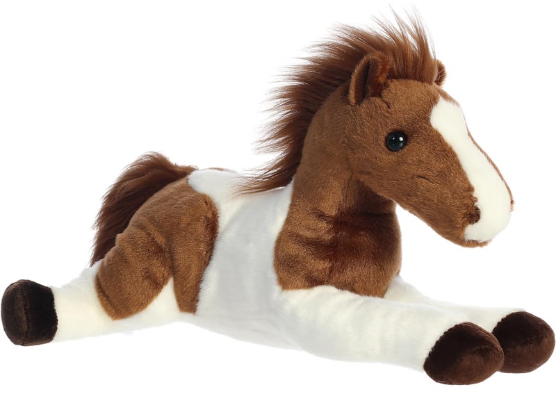 AuroraÂ® Adorable Flopsieâ„¢ Tolaâ„¢ Stuffed Animal - Used to Create Imaginative Play Adventures - Perfect for Birthdays, Kids and Adults, All Ages - Brown 12 Inches - Image 1