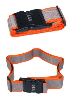 QUTOOB Travelling Luggage Strap With Modern Password Security Lock And ID Identifier Label for Suitcases Trolleys Bags and All kind of Luggage, Heavy Duty Adjustable Luggage Strap Waterproof and Dustproof  - Image 1